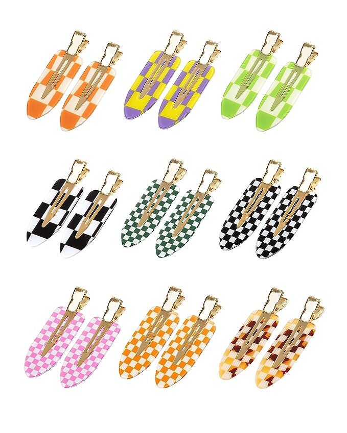 cute crease hair clips