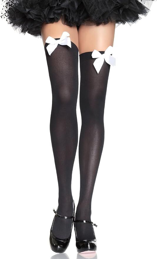 Amazon thigh highs with bows