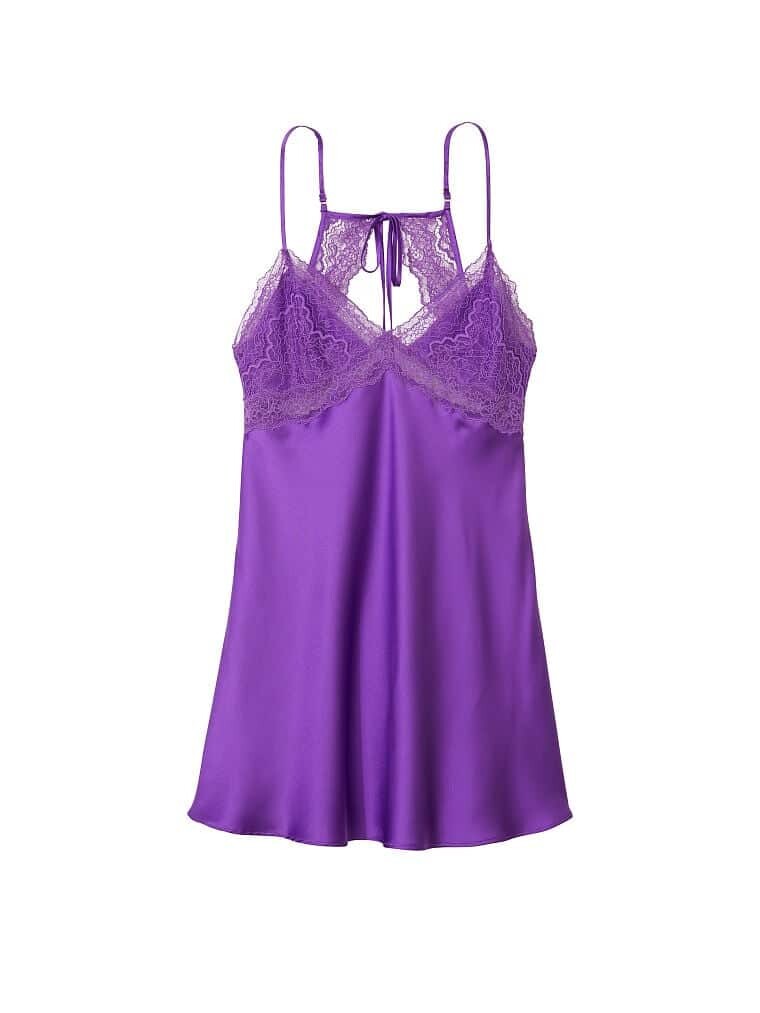 victorias secret satin slip dress