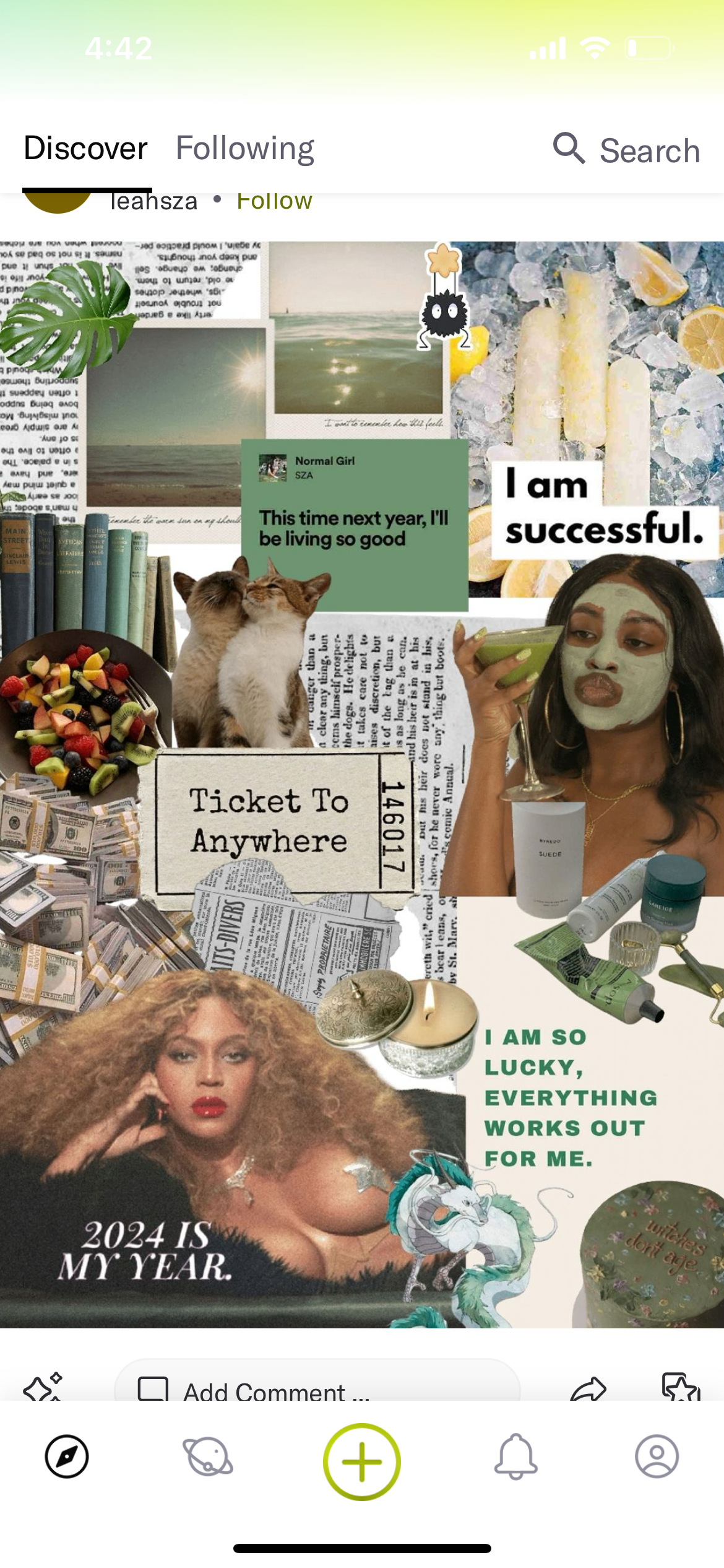 2024 vision board example