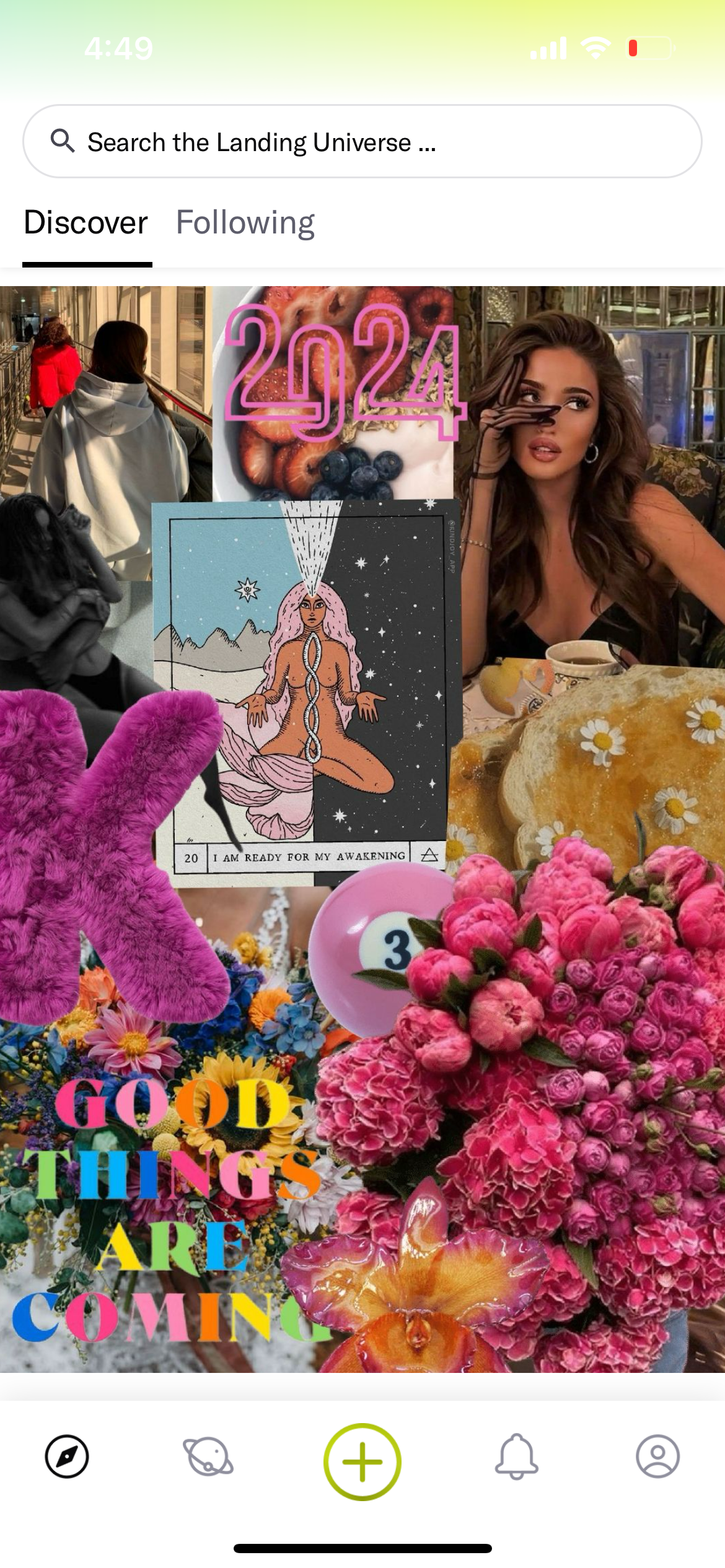 Landing vision boards